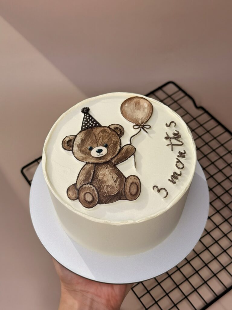 Example decoration. The photo does not specify the flavour or set contents. Caked XP