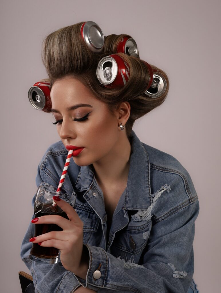 Creative portrait content photography by Elena