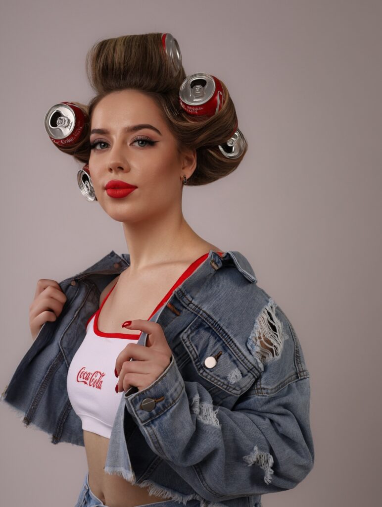 Creative portrait content photography by Elena
